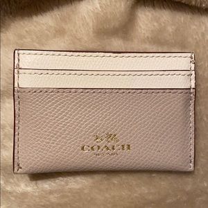 Coach card holder